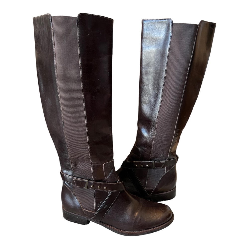 Steven brown Sydnee leather riding boots